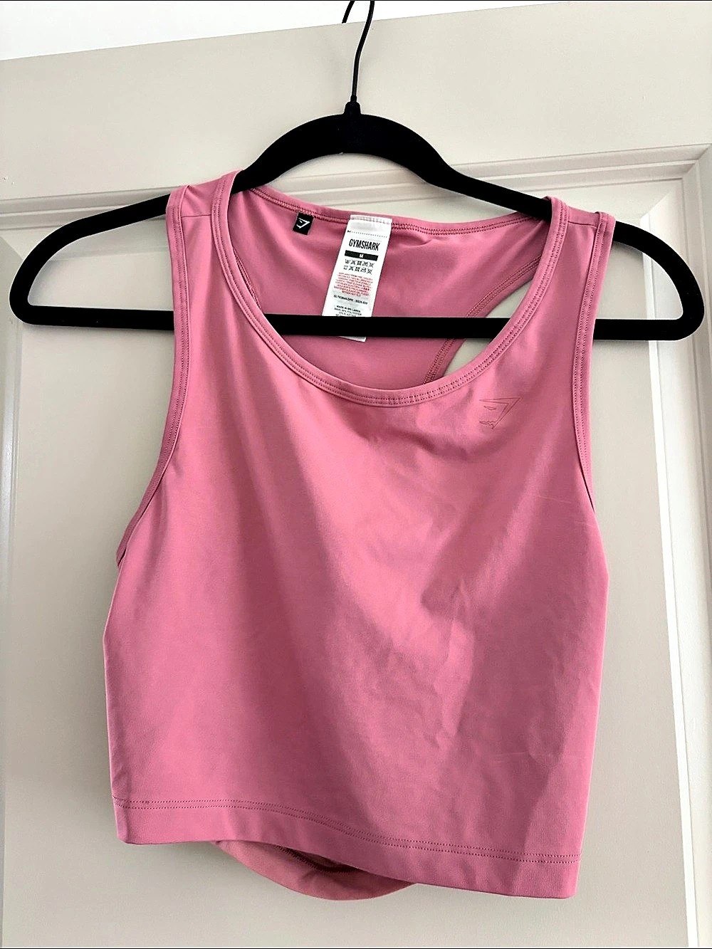 GYMSHARK Athletic Tank Top in Pink Size Medium Like New